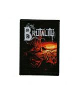 BRUTALITY - When the Sky turns Black - Aufnäher / Patch