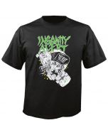 INSANITY ALERT - Skate Skull - T-Shirt