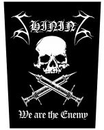 SHINING - We are the enemy - Backpatch / Rückenaufnäher