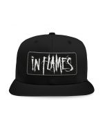 IN FLAMES - Scratched Patched Logo - Snapback - Base Cap