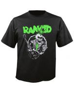 RANCID - Skele Tim - Guitar - Black - T-Shirt