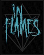 IN FLAMES - Jesterhead - Scratch Logo - Patch / Aufnäher