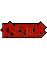KREATOR - Red - Logo - Cut Out - Patch / Aufnäher 