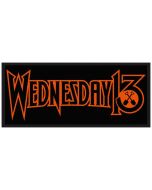 WEDNESDAY 13 - Logo - Patch / Aufnäher