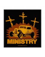 MINISTRY - Jesus built my Hotrod - Patch / Aufnäher