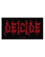 DEICIDE - Red Logo - Patch / Aufnäher