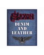 SAXON - Denim and Leather - Patch / Aufnäher