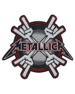 METALLICA - Metal Horns - Patch / Aufnäher 