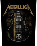 METALLICA - Hetfield Guitar - Backpatch / Rückenaufnäher