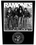 THE RAMONES - 1976 - Backpatch / Rückenaufnäher