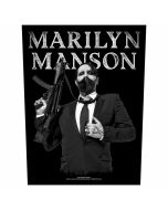 MARILYN MANSON - Machine Gun - Backpatch / Rückenaufnäher