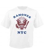 RAMONES - NYC Baseball - White - T-Shirt