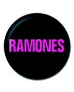 RAMONES - Logo - Button
