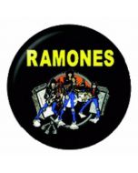 RAMONES - Band - Button
