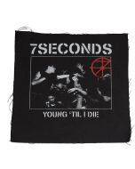 7 SECONDS - Young til i Die - Patch / Aufnäher