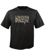 LINKIN PARK - Logo - Distressed - Black - T-Shirt