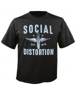 SOCIAL DISTORTION - Winged Wheel - T-Shirt