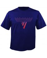 VAN HALEN - Classic Logo - Navy Blue - T-Shirt