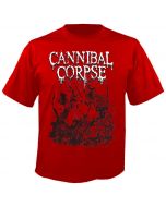 CANNIBAL CORPSE - Pile of Skulls - Red - T-Shirt
