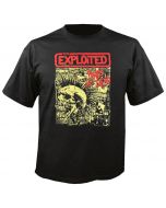 THE EXPLOITED - Mohawk Skull - Black - T-Shirt