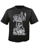 DEATH - Scream Bloody Gore - Line Art - Black - T-Shirt