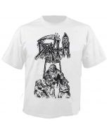 DEATH - Scream Bloody Gore - Line Art - White - T-Shirt