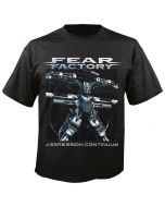 FEAR FACTORY - Cover - Aggression continuum - T-Shirt