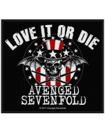 AVENGED SEVENFOLD - Love it or Die - Patch / Aufnäher