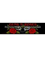 GUNS N ROSES - Logo - Roses - Superstrip / Patch / Aufnäher