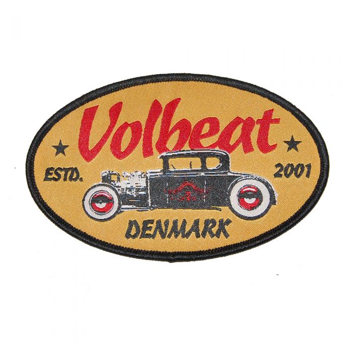 VOLBEAT - Oval Car - Badge - Patch