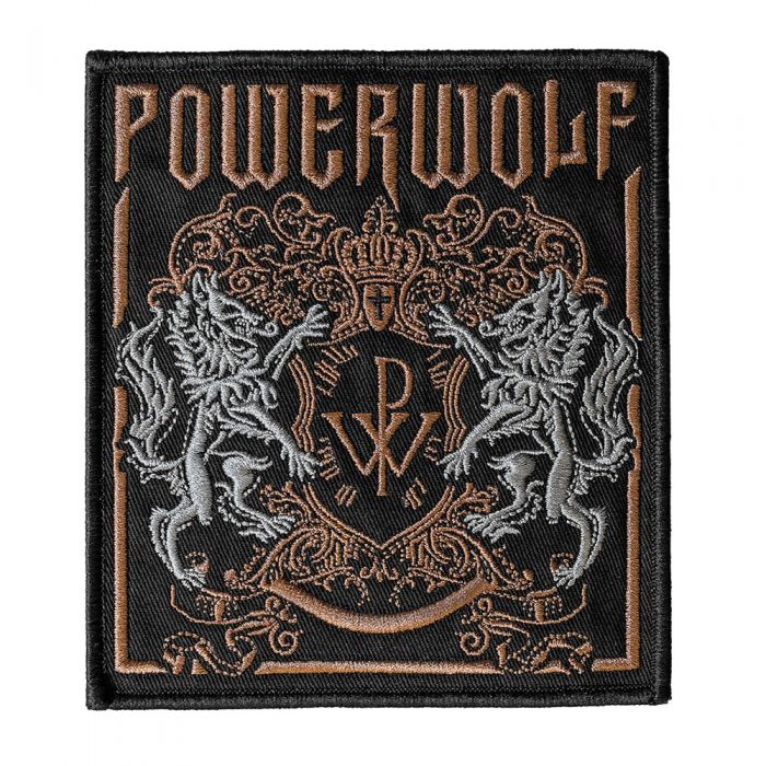 POWERWOLF Crest gestickt Patch Aufnäher