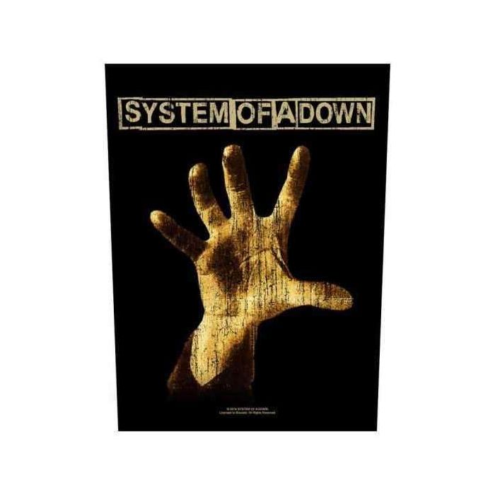 SYSTEM OF A DOWN Hand Backpatch