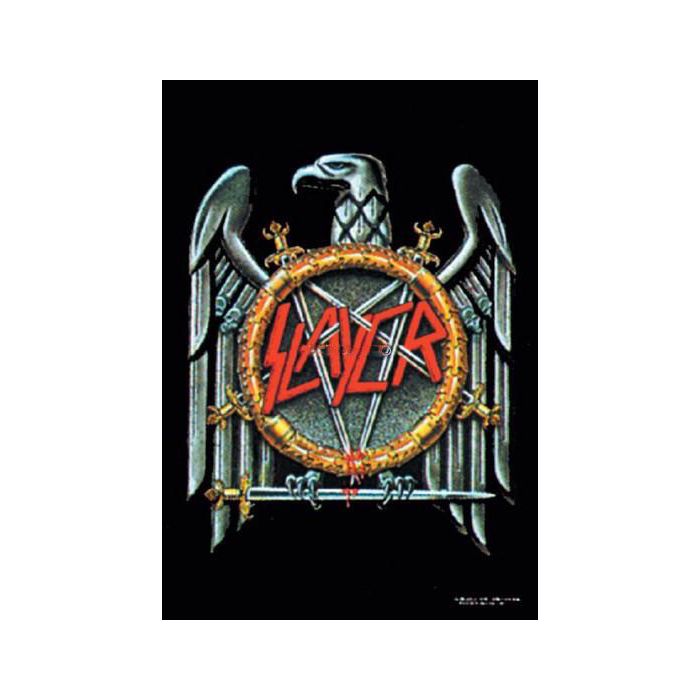 SLAYER - Logo Eagle - Posterflag