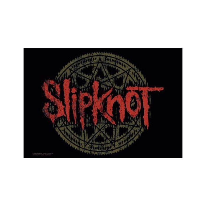 Slipknot Logo Posterflag