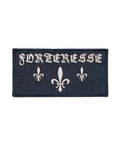 FORTERESSE - Logo - White - Patch / Aufnäher