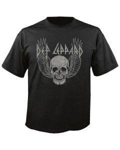 DEF LEPPARD - Winged Skull - T-Shirt