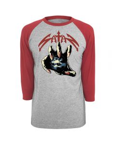 SATAN - The Doomsday Clock - 3/4 Baseball - Langarmshirt / Longsleeve
