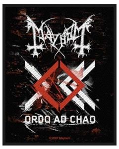 MAYHEM - Ordo Ad Chao - Patch / Aufnäher