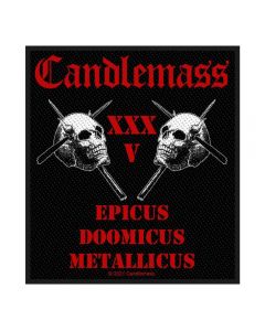 CANDLEMASS - Epicus - 35th Anniversary - Patch / Aufnäher