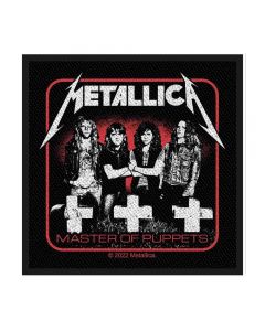 METALLICA - Master of Puppets - Band - Patch / Aufnäher 
