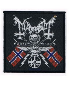 MAYHEM - Coat of Arms - Patch / Aufnäher