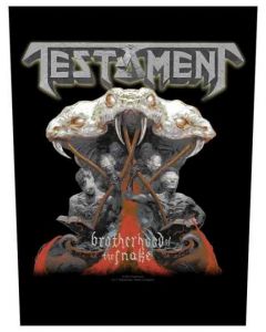 TESTAMENT - Brotherhood of the Snake - Backpatch / Rückenaufnäher