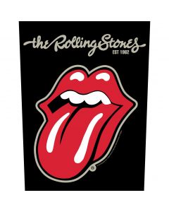 THE ROLLING STONES - Plastered Tongue - Backpatch / Rückenaufnäher