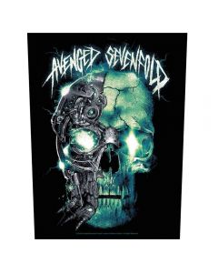 AVENGED SEVENFOLD - Mechanical Skull - Backpatch / Rückenaufnäher