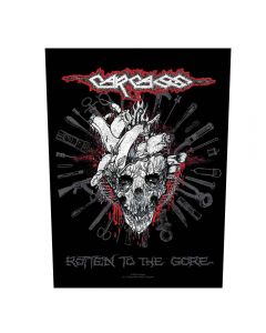 CARCASS - Rotten To The Gore - Backpatch / Rückenaufnäher