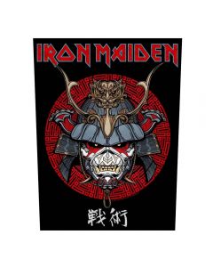 IRON MAIDEN - Senjutsu - Samurai Eddie - Backpatch / Rückenaufnäher