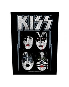 KISS - Faces - Backpatch / Rückenaufnäher