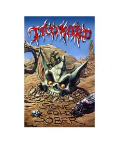TANKARD - Stone Cold Sober - Textile Poster / Posterflag