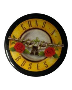 GUNS N ROSES - Bullet Logo - Button / Anstecker