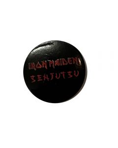 IRON MAIDEN - Senjutsu - Logo - Button / Anstecker